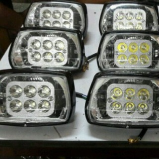 BỘ CHOÁ ĐÈN LED XE DREAM 6  BÓNG SIÊU SÁNG