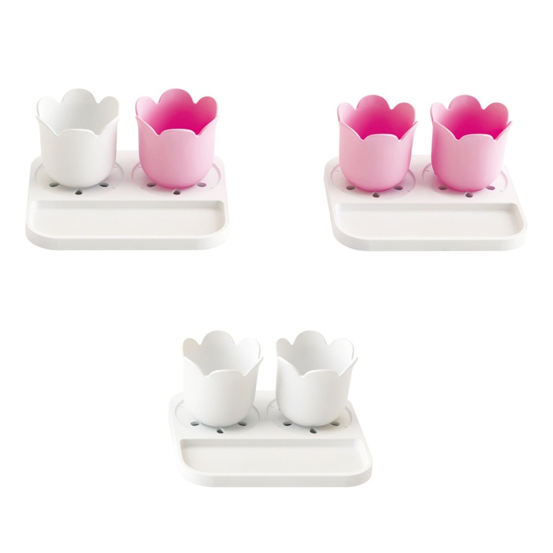 Giá Đỡ Thước Kẻ / Đồ Trang Điểm Hình Bông Hoa Tiện Dụng Cho Phòng Ngủ / Ký Túc Xá