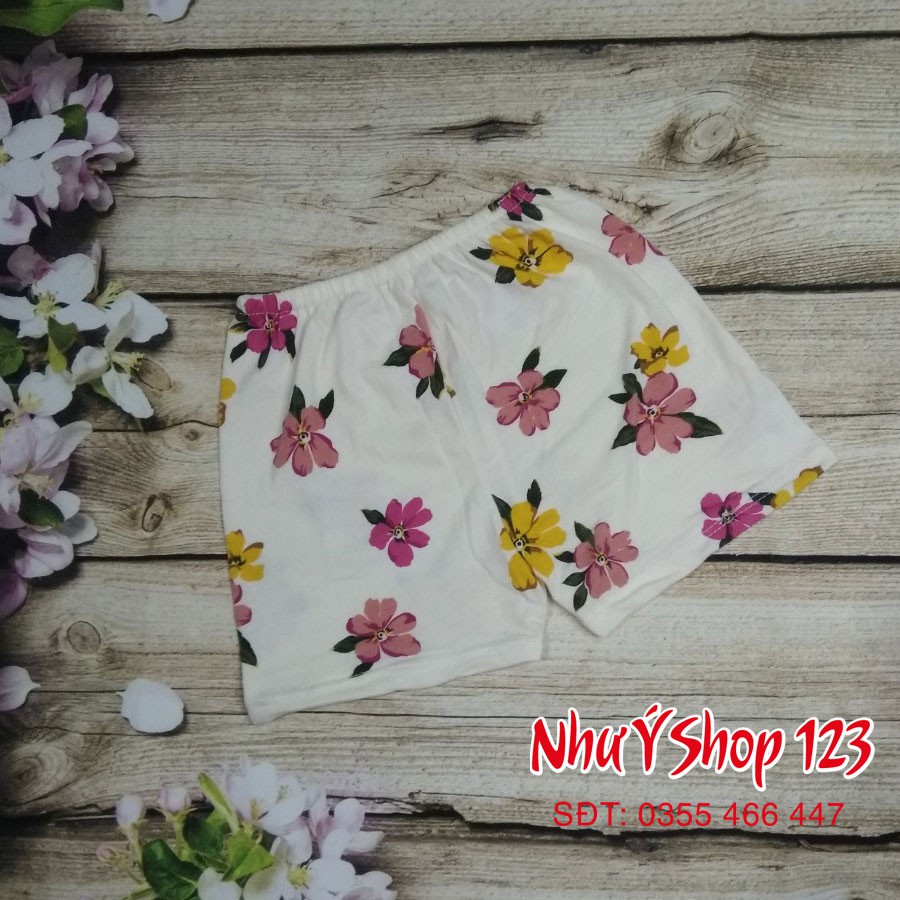 Quần Chục Hoa Cotton Xuất Dư