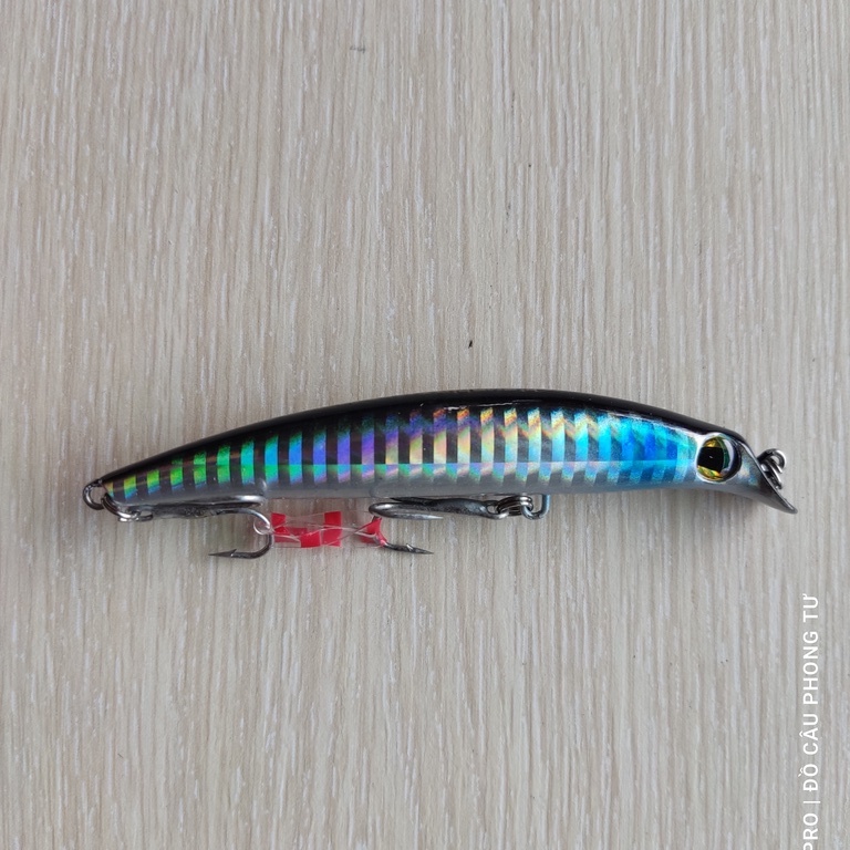 Mồi giả câu lure HIRUSHIMA MINNOW LIPLESS 95 95mm 8g