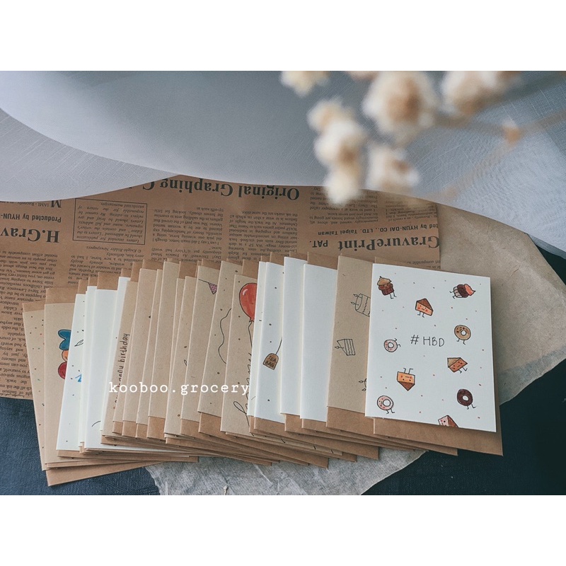 THIỆP SINH NHẬT HANDMADE