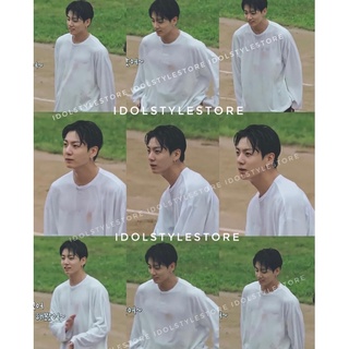 (Quà tặng kèm card BTS) áo dài tay oversize cotton như Jungkook BTS