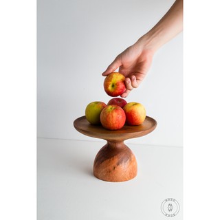 Đế gỗ đựng bánh, trái cây 22cm