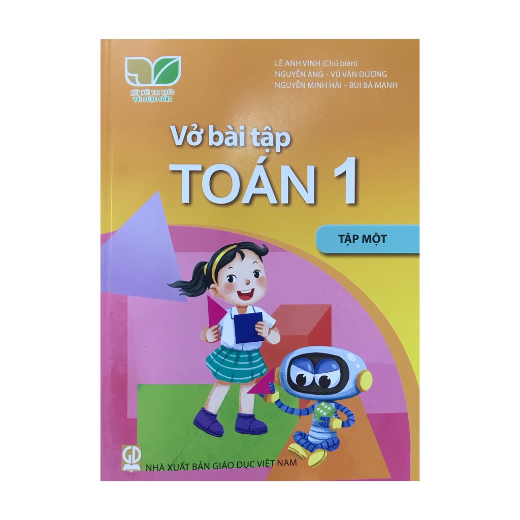 Sách Vở bài tập toán 1 tập 1 kết nối tri thức+ kèm 1 bút chì