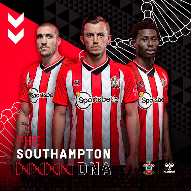 Áo Thun Bóng Đá Đội Tuyển Southampton 2021-2022