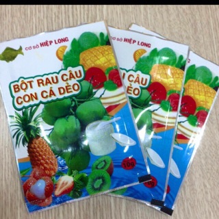 Bột rau câu con cá dẻo 1 gói