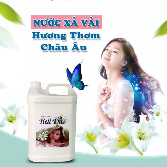 Nước xả vải Bell đức 5L