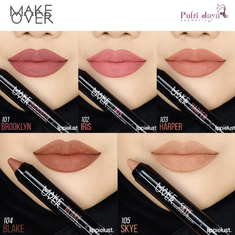(hàng Mới Về) Son Môi Bút Chì Lì Màu Sắc Thời Trang Thương Hiệu Makeover | BigBuy360 - bigbuy360.vn