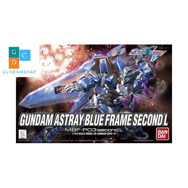 Mô hình Gundam Bandai 1/144 HG SEED Gundam Astray Blue Frame Second L Serie HG Gundam SEED - GDC