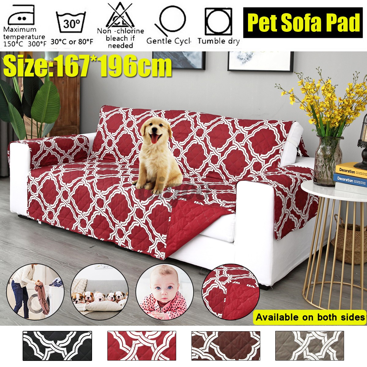 Bọc Ghế Sofa Chống Thấm Nước Cho Thú Cưng