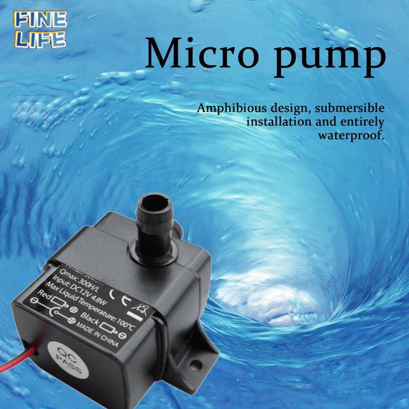 High Performance QR30E DC 12V 4.2W 240L/H Flow Rate Waterproof Brushless Pump