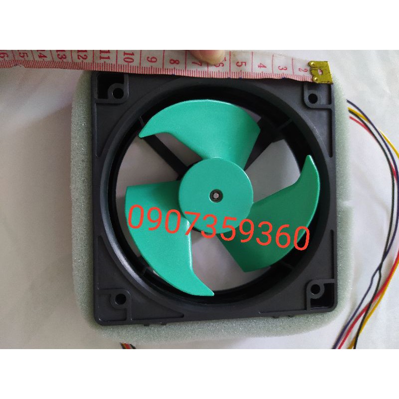 Quạt tủ lạnh Toshiba chính hãng 11x11cm DC 4 dây