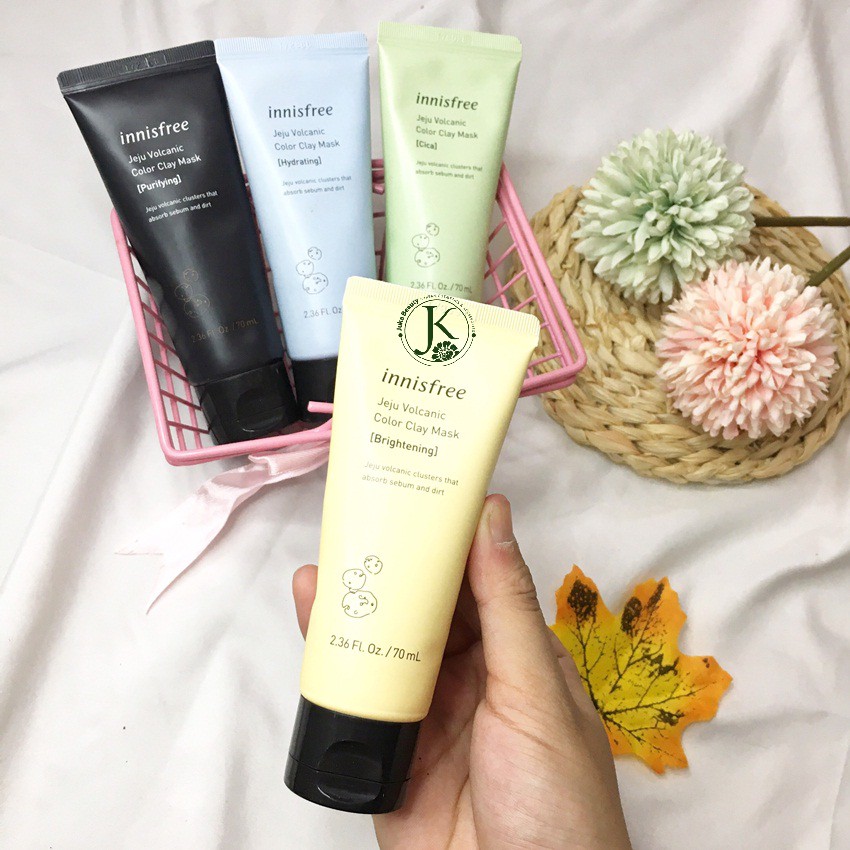 Mặt Nạ 7 Màu  Innisfree Jeju Volcanic Color Clay Mask