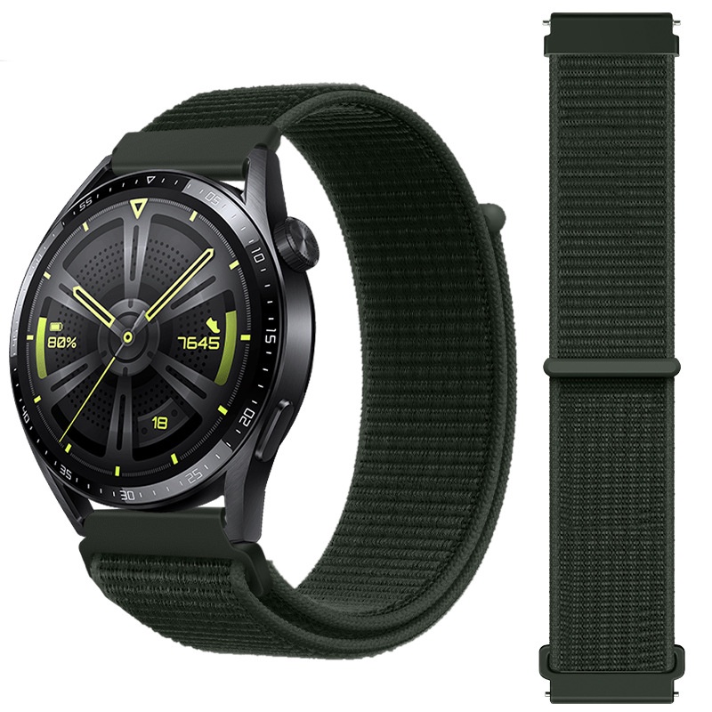 Dây Đeo Tay Thay Thế 20mm 22mm Cho Đồng Hồ Thông Minh Samsung Galaxy watch 4 Active2/ Huawei GT 2 3 pro /Nylon