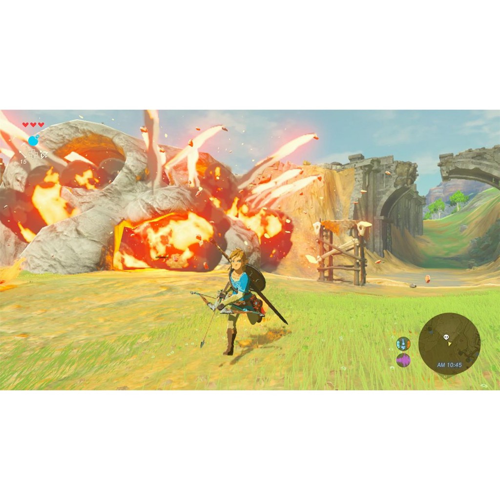 Băng Game Switch The Legend of Zelda: Breath of the Wild Hệ US