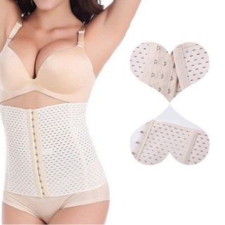Đai nịt bụng giảm mỡ M+ có lỗ thông hơi 2 màu