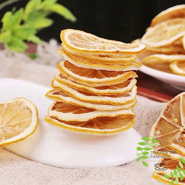 (ảnh thật + video) chanh vàng trang trí sấy khô đẹp 100 gram