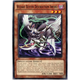 [Thẻ Yugioh] Wizard Buster Destruction Sword |EN| Common