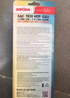 sạc tích hợp Q2U