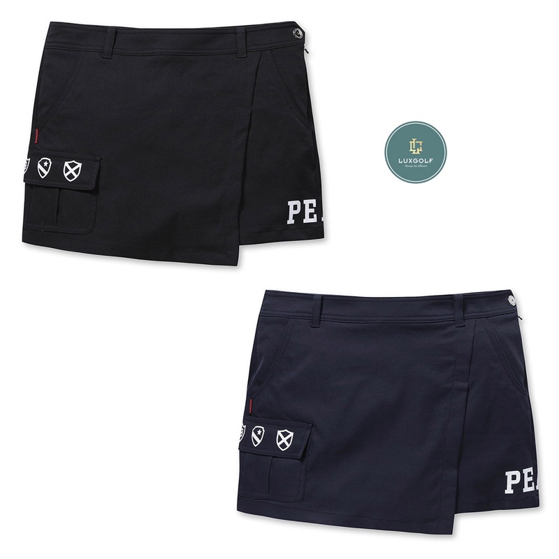 Váy golf Pearly Gates có vạt logo bên hông