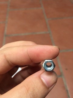 Nối ty ren M6( giá cho 5 cái)
