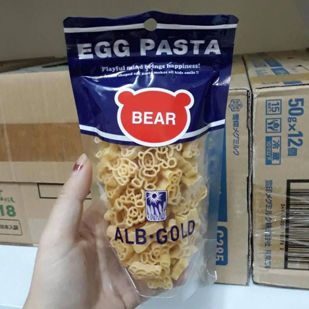 Nui trứng Egg Pasta nhập Nhật cho bé từ 9m+