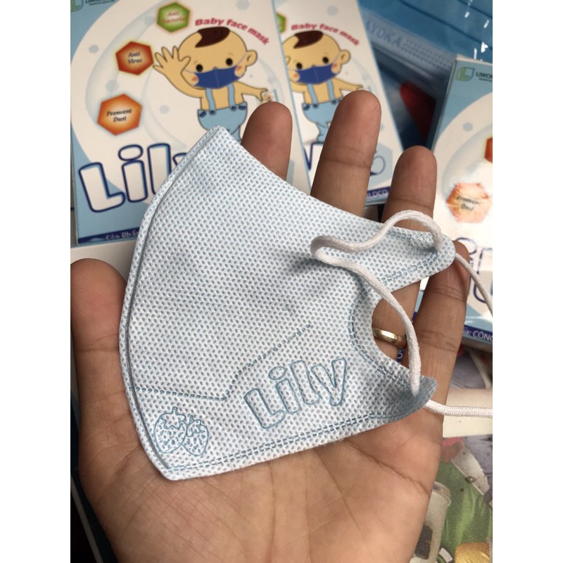 [Siêu Rẻ] Khẩu Trang 3d LiLy cho Bé Hộp 10 Cái | BigBuy360 - bigbuy360.vn