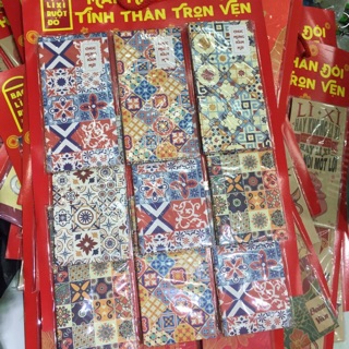 Bao lì xì họa tiết thổ cẩm đẹp dung sỉ