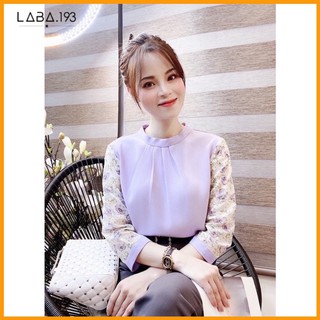 Áo sơ mi nữ cổ trụ sang chảnh - áo cổ trụ cách điệu nữ đẹp