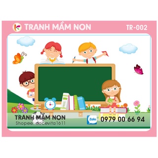 Decal trang trí lớp học tr-002