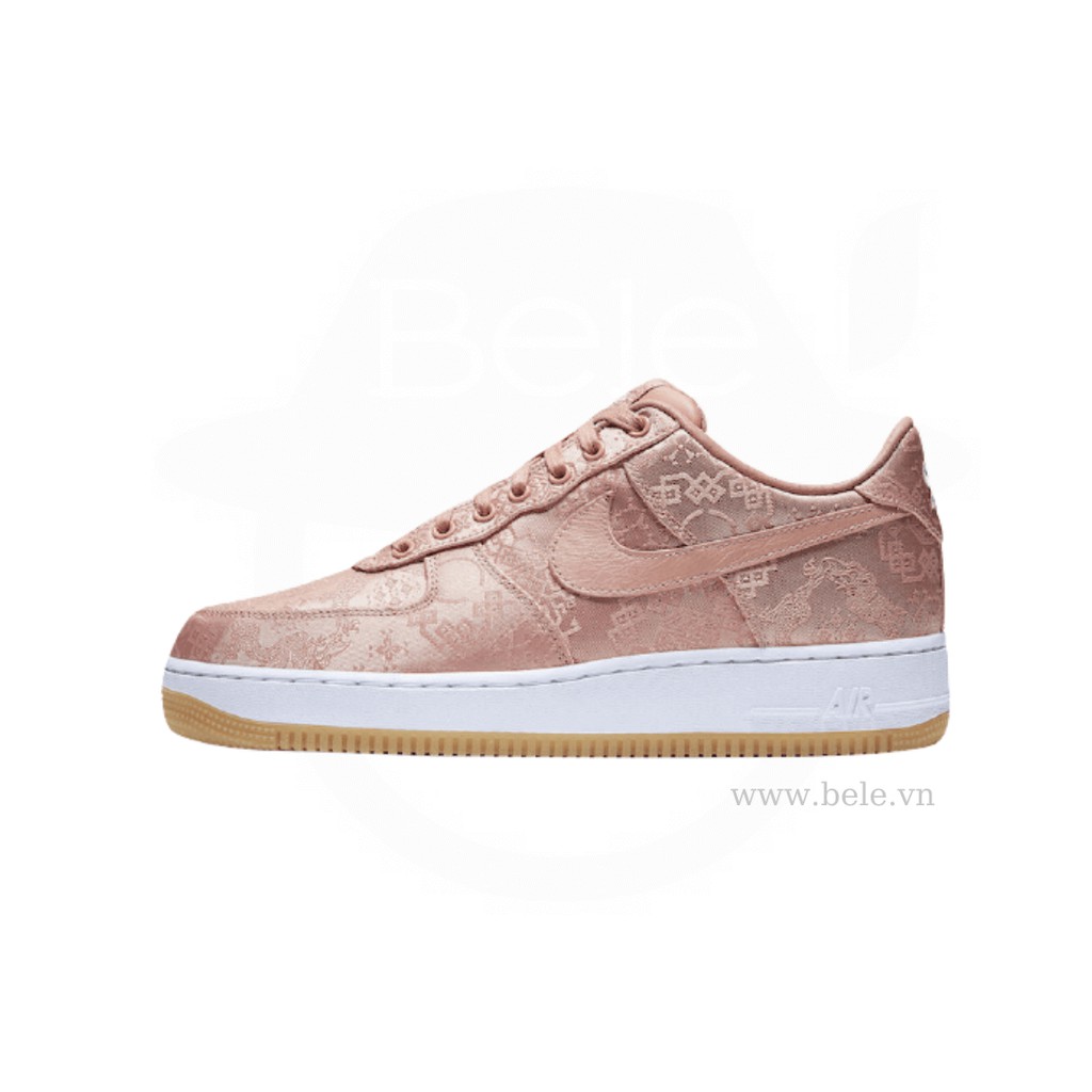 Giày Air Force 1 Clot màu hồng phấn