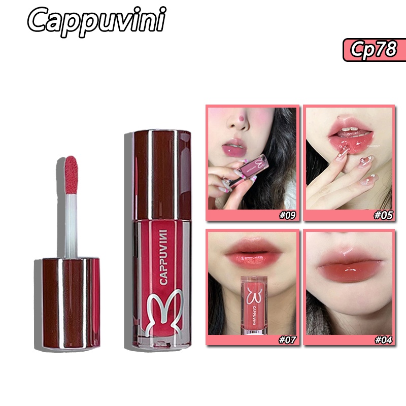 Son bóng CAPPUVINI dưỡng ẩm 2.5g