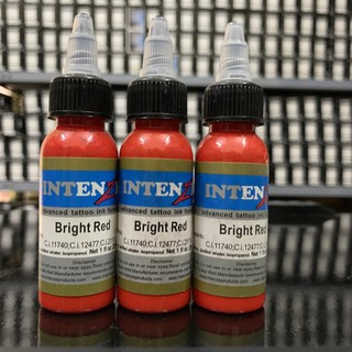 Mực xăm hình màu đỏ tươi