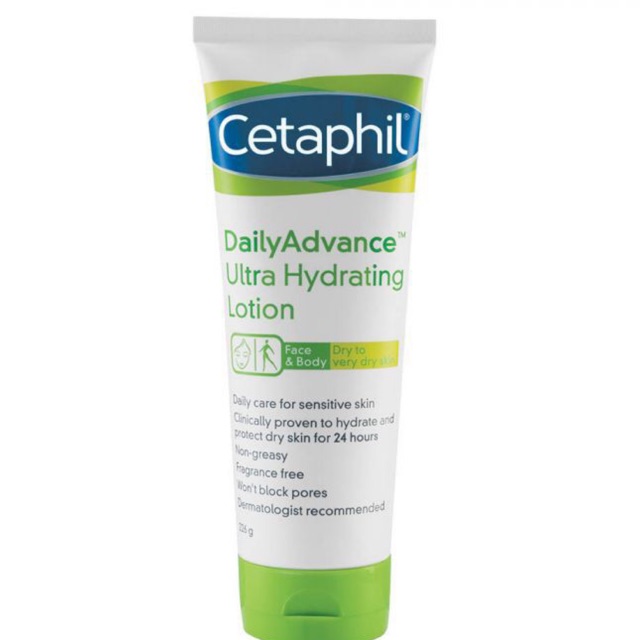 [Hàng Canada]Sữa dưỡng da khô chuyên sâu Cetaphil Daily Advance Ultra Hydrating Lotion (226g)
