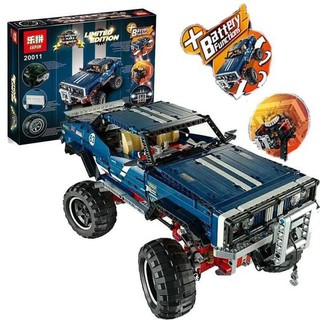 Đồ chơi lắp ráp xếp hình Lepin 20011 - Ô tô địa hình phiên bản thu thập thông tin