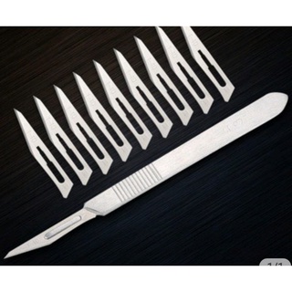 [giá rẻ mọi nhà]Hộp 100 Lưỡi dao mổ DOCTOR số 11 or 15 + tặng 1 cán dao mổ số 3 or 4(phù hợp với từng lưỡi)