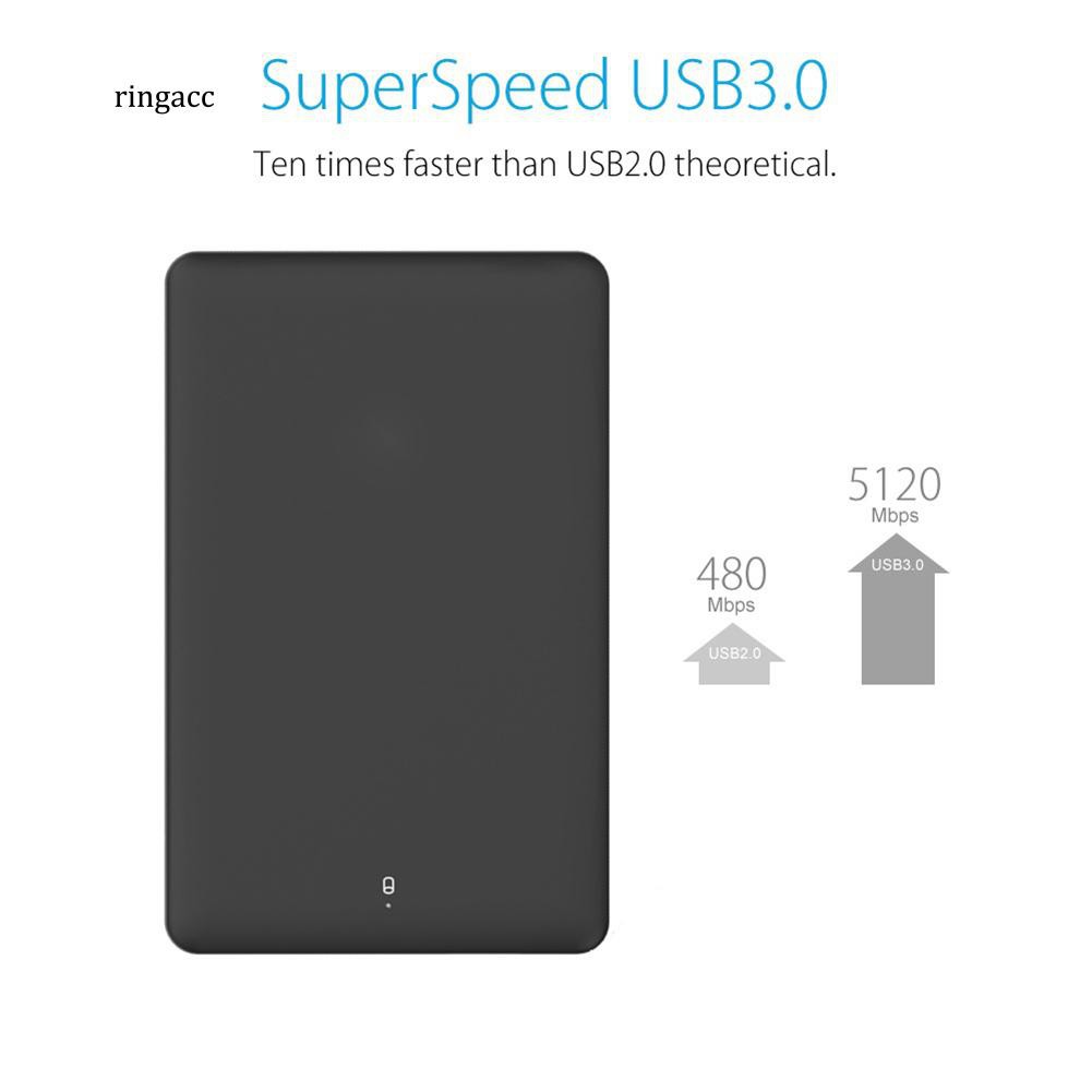 Vỏ đựng ổ đĩa cứng HDD lắp ngoài hỗ trợ tối đa dung lượng 2TB