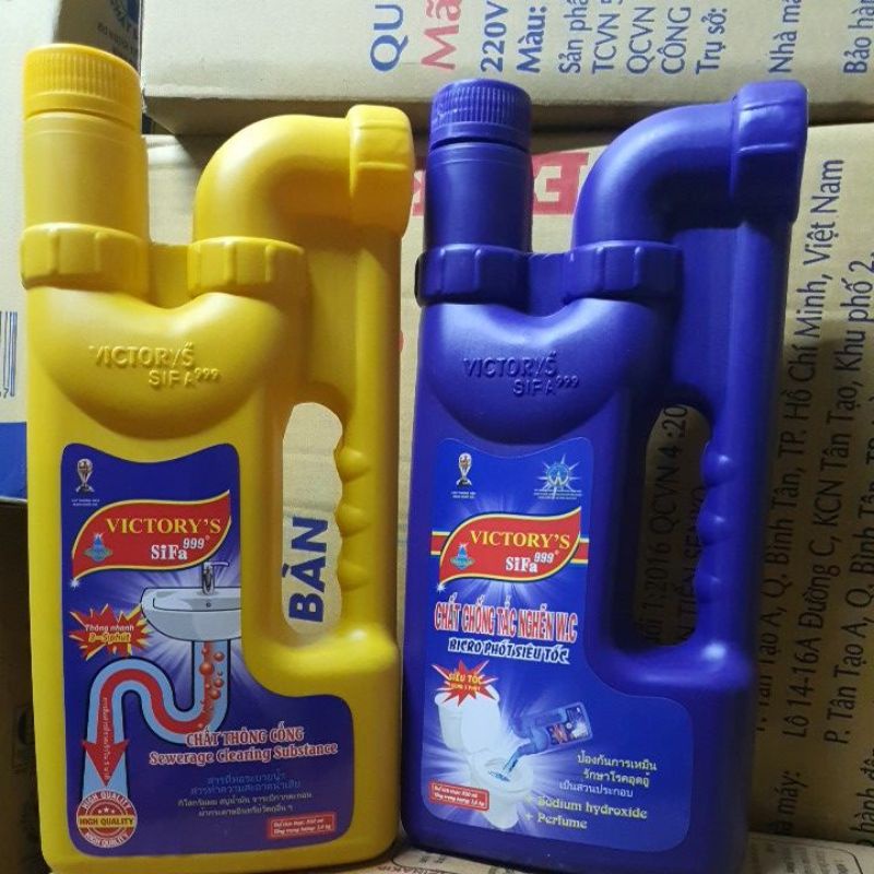 Chai Nước Thông Cống Siêu Mạnh Thái Bảo - Thuốc Thông Bồn Cầu Hiệu Quả Tức Thì, An Toàn Cho Sức Khoẻ