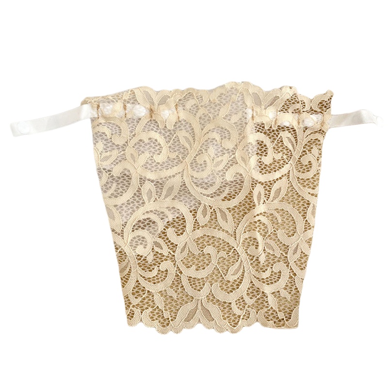 Skin Áo Lót Ống Ren Hoa Lá Kẹp Ngực Bí Mật Che Phủ Toàn Diện Mùa Hè Cho Nữ | BigBuy360 - bigbuy360.vn