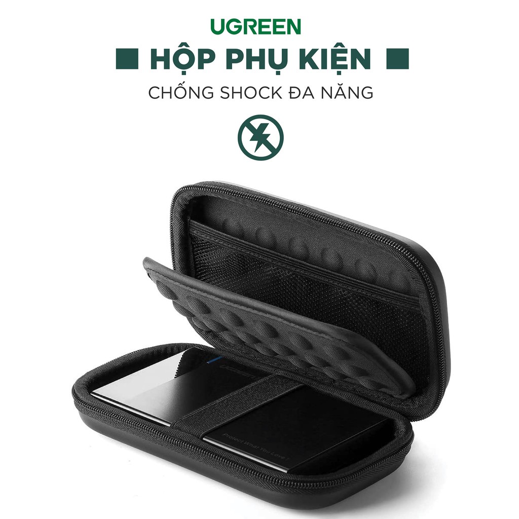 Hộp đựng phụ kiện công nghệ chống sốc đa năng UGREEN LP128