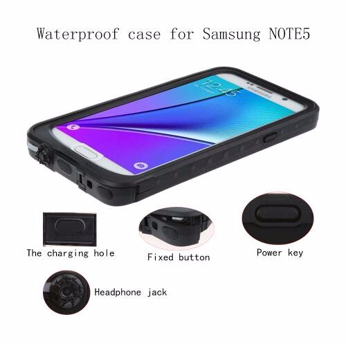 Ốp Lưng Chống Nước / Bụi / Tuyết Cho Samsung Note 5
