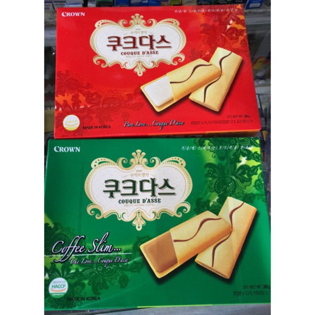 BÁNH CROWN HÀN QUỐC