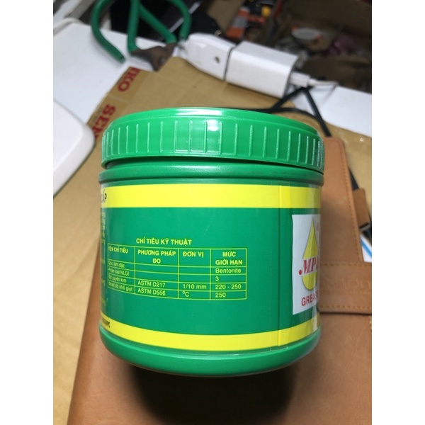 Mỡ bò chịu nhiệt cao cấp LIPEX3 400g