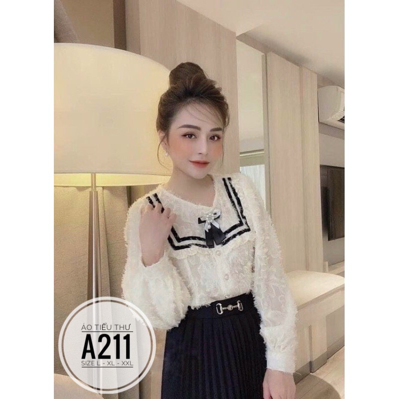 Bigsize Áo tiểu thư A211