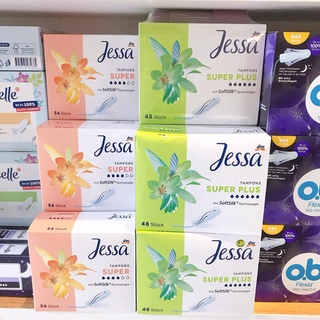Băng vệ sinh Tampon Jessa Đức đủ size - Chuẩn Authenic