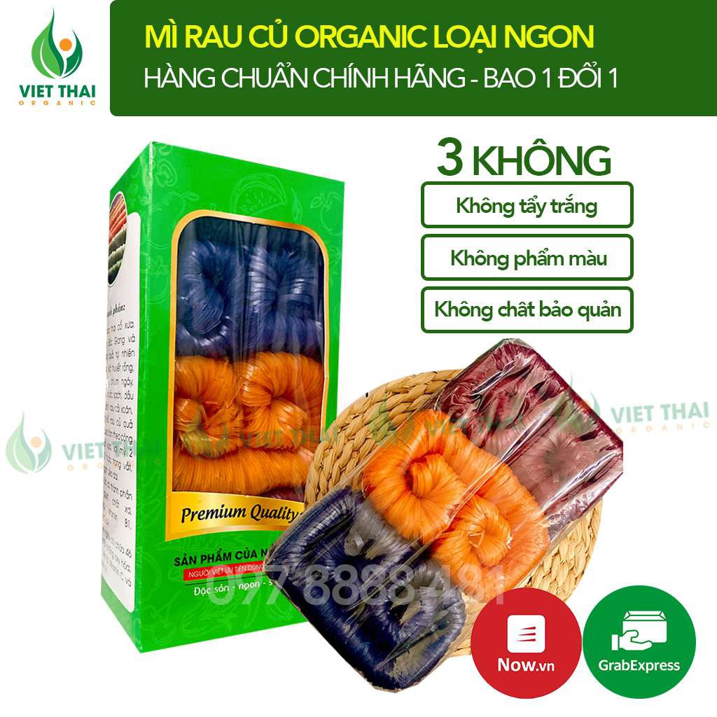 Mì Rau Củ [100% ORGANIC] Mì chũ rau củ ngũ sắc TỐT cho sức khoẻ, NGON - SẠCH | WebRaoVat - webraovat.net.vn