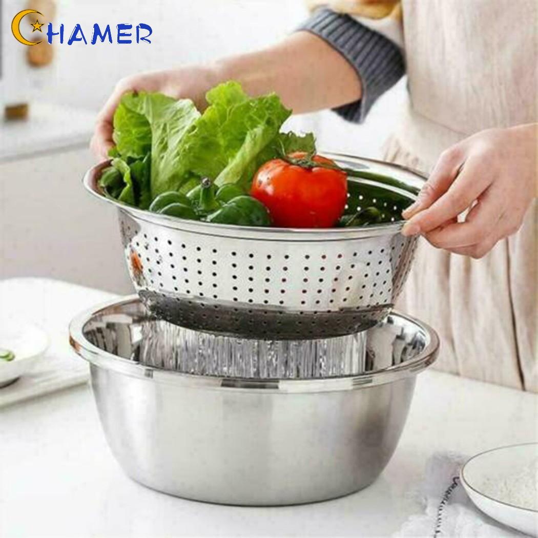 Washing Basin Cheese Dining Filter/grater/bowl Household Stainless Steel