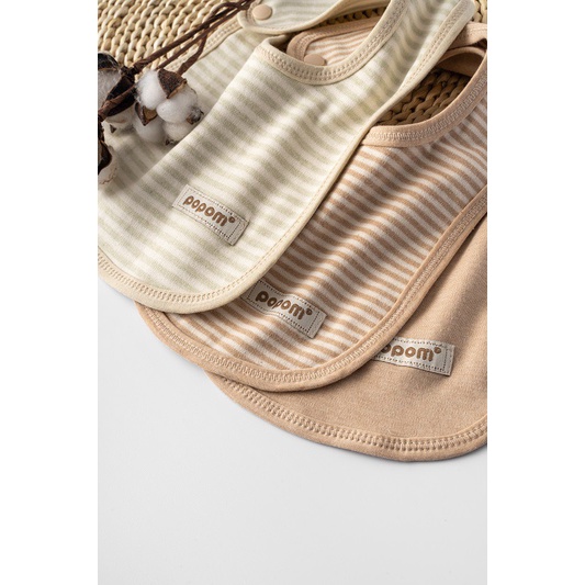 Yếm dày dặn cho bé ORGANIC 100% SỢI BÔNG COTTON HỮU CƠ TỰ NHIÊN