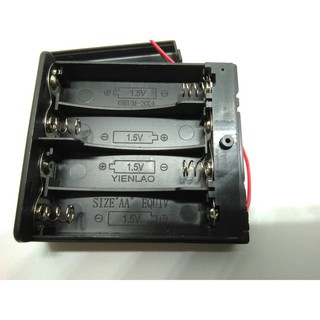 Đế pin tiểu AA 1/2/3/4/5 cell mắc nối tiếp (khay gắn pin AA)(set 2 cái)
