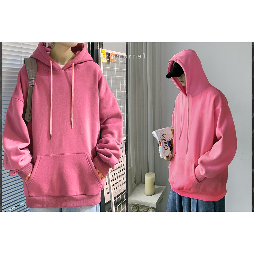 Áo Hoodie Trơn Basic Nocturnal Nam Nữ Cặp Đôi Unisex Phong Cách Dạo Phố Sài Gòn Ulzzang 2021 Màu Tím & Xanh | BigBuy360 - bigbuy360.vn